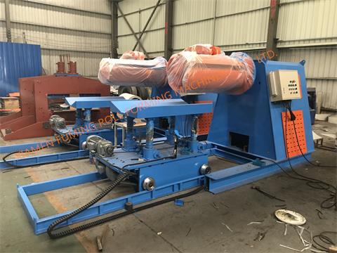 10T*1500液壓放料機(jī)帶壓緊臂帶小車