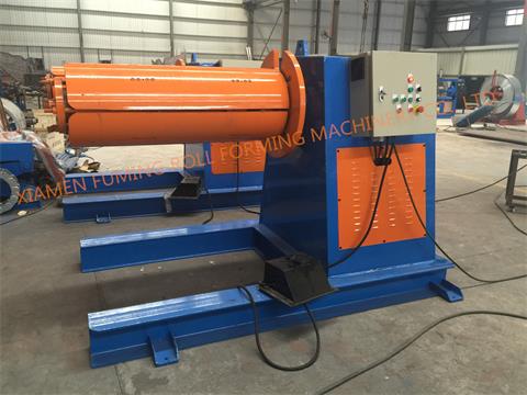 5T*1250 Hydraulic un-coiler 